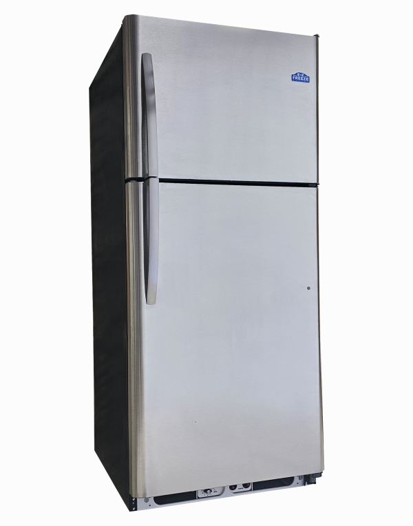 EZ Freeze 21 Cubic Foot Stainless Steel Gas Refrigerator