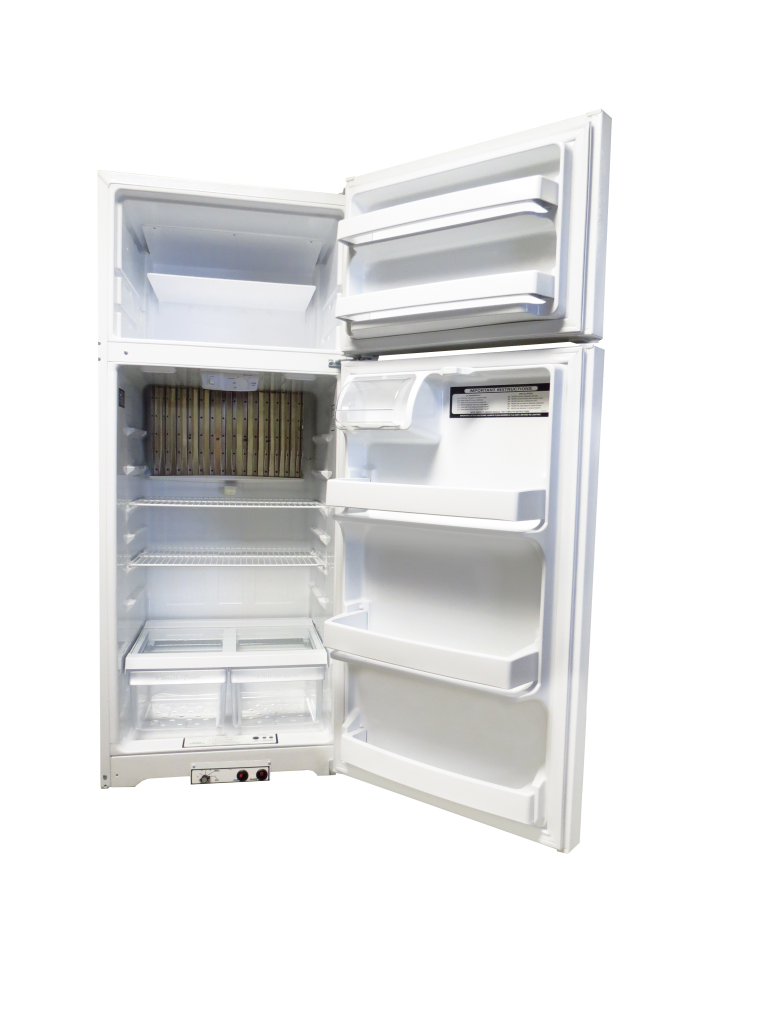 EZ Freeze 19 Cubic Foot White Gas Refrigerator